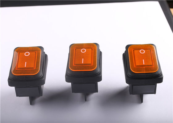 Red Waterproof Led Rocker Switch