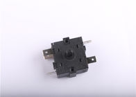 Square Abs High Power Rotary Switch , Dust Proof 5 Pin Rotary Switch Customized Color